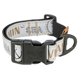 Trixie BE NORDIC Hundehalsband aus Baumwolle extra breit Schwarz Größe XS – Bild 1 von 7