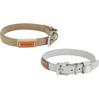 Produktbild von Trixie BE NORDIC Hundehalsband aus Leder Grau S-M