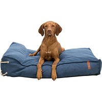 Produktbild von Trixie BE Nordic Hundekissen aus Baumwolle mit Rand in Blau
