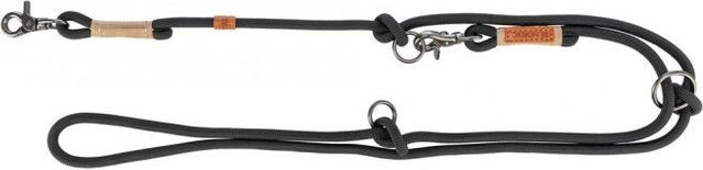Trixie Be Nordic Hundeleine V-Leine als Verlängerungsleine aus Tau Schwarz/Sand L-XL 2 m - 2 m – Bild 1 von 4