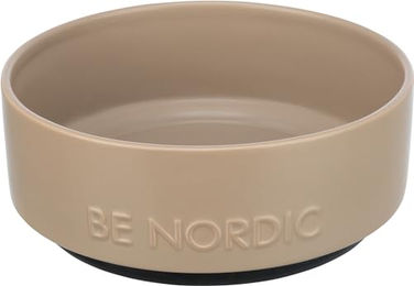 Trixie BE NORDIC Keramik Futternapf für Hunde Beige 1200 ml - 1200 ml – Bild 1 von 6