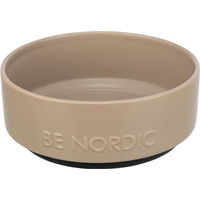 Produktbild von Trixie BE NORDIC Keramik Futternapf für Hunde Beige 1200 ml - 1200 ml