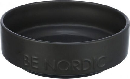 Trixie Be Nordic Keramiknapf für Hunde und Katzen Schwarz 500 ml - 500 ml – Bild 1 von 4