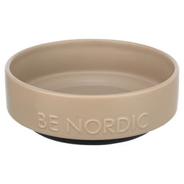 Trixie Be Nordic Keramiknapf für Katzen und Hunde rutschfest Beige 500 ml - 500 ml – Bild 1 von 2