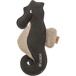 Trixie Be Nordic Plüschspielzeug Seepferdchen Ida für Hunde in Grau und Beige – Bild 1 von 4