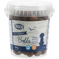 Produktbild von Trixie BE Nordic Salmon Balls Belohnungssnack mit Lachs glutenfrei und hoher Fleischanteil 500 g - 500 g