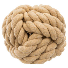 Trixie BE NORDIC Tau-Ball Hundespielzeug Beige – Bild 1 von 2