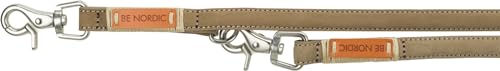 Trixie BE NORDIC V-Leine aus Leder für große Hunde in Sand, Größe L-XL - 2 m – Bild 1 von 5