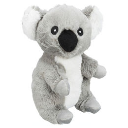 Trixie beEco Koala Elly Hundespielzeug aus recyceltem Plüsch Grau 21cm – Bild 1 von 10