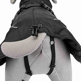 Trixie Brizon Hundemantel Winter Schwarz XS wasserabweisend – Bild 1 von 5