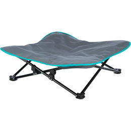 Trixie Camping-Bett für Hunde aus Polyester für mittlere Rassen in Grau Beige Schwarz 69 x 20 x 69 cm – Bild 1 von 13