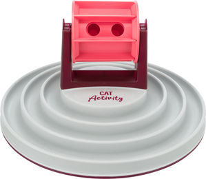 Trixie Cat Activity Roller Bowl Intelligenzspielzeug für Katzen aus Kunststoff in Rosa – Bild 1 von 6