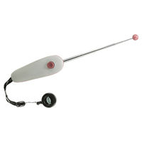Produktbild von Trixie Cat Activity Target Stick ausziehbar Katzenspielzeug mit Nylon-Angel in Weiß 14-65 cm - 1 Stk.