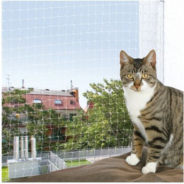 Trixie Cat Protect Katzennetz aus Nylon transparent 6 x 3 m - 18 m – Bild 1 von 10