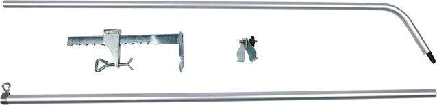 Trixie Cat Protect Mauer-Klemme mit Teleskopstange aus Aluminium für Katzennetze – Bild 1 von 3