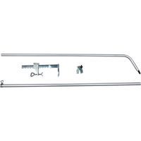 Produktbild von Trixie Cat Protect Mauer-Klemme mit Teleskopstange aus Aluminium für Katzennetze