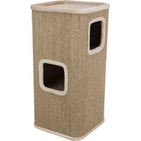 Produktbild von Trixie Cat Tower Corrado Kratztonne für Katzen in Beige mit Sisal H 100 x L 48 x B 48 cm