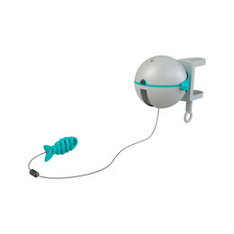 Trixie Catch It Elektrisches Katzenspielzeug aus Kunststoff in Grau oder Weiß – Bild 1 von 3