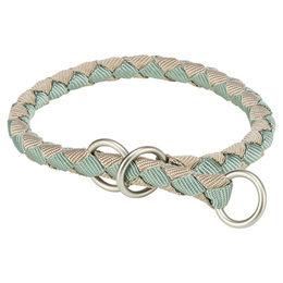 Trixie Cavo Erziehungshalsband für Hunde XS/S Salbeigrün/Beige 25-31 cm – Bild 1 von 2