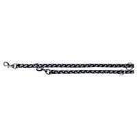 Produktbild von Trixie Cavo Reflect Hundeleine aus Nylon mit reflektierenden Elementen Schwarz Grau L-XL - 2 m