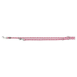 Trixie Cavo Reflect V-Leine für Hunde aus Nylon in Rosa Größe S–M - 2 m – Bild 1 von 6