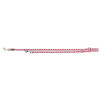 Produktbild von Trixie Cavo Reflect V-Leine für Hunde aus Nylon in Rosa Größe S–M - 2 m