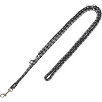 Produktbild von Trixie Cavo Schleppleine für große Hunde aus Nylon, Schwarz/Grau, 200 cm lang - 2 m