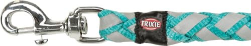 TRIXIE Cavo V-Leine für kleine und mittelgroße Hunde S–M in Ozean Blau Türkis mit reflektierenden Elementen 2,00 m - 2 m – Bild 1 von 7