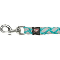 Produktbild von TRIXIE Cavo V-Leine für kleine und mittelgroße Hunde S–M in Ozean Blau Türkis mit reflektierenden Elementen 2,00 m - 2 m