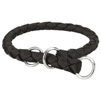 Produktbild von Trixie Cavo Zug-Stopp Erziehungshalsband für Hunde Größe S-M Schwarz aus Nylon - 1 Stk.