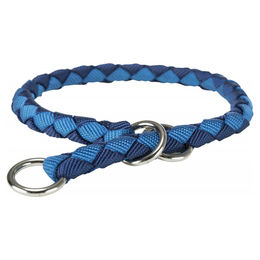 Produktbild von Trixie Cavo Zug-Stopp-Halsband für Hunde Blau Größe S