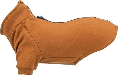 Trixie CityStyle Amsterdam Hunde Pullover aus Baumwolle Rost Rot Orange Grösse L – Bild 1 von 3