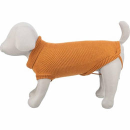 Trixie CityStyle Berlin Hundepullover Baumwolle Rost Orange Größe S – Bild 1 von 9