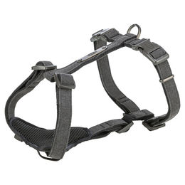 TRIXIE CityStyle Hundegeschirr aus Baumwolle Schwarz Größe M-L - 1 Stk. – Bild 1 von 2