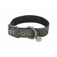 Produktbild von Trixie CityStyle Hundehalsband Schwarz Größe M 35-42 cm