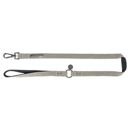 Produktbild von Trixie CityStyle Hundeleine aus Baumwolle Grau Größe S