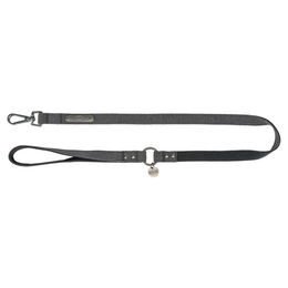 Produktbild von TRIXIE CityStyle Hundeleine aus Baumwolle Schwarz S-M