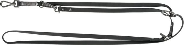 Trixie CityStyle Hundeleine aus PVC schwarz S-M 2m wasserabweisend - 2 m – Bild 1 von 5