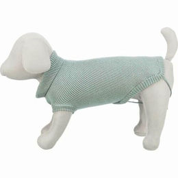Produktbild von Trixie CityStyle Hundepullover Berlin Salbei Grün Baumwolle Größe M
