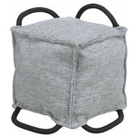Produktbild von Trixie CityStyle Hundespielzeug Würfel mit Tau aus Polyester in Grau