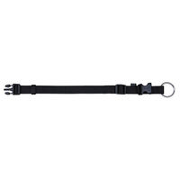 Produktbild von Trixie Classic Halsband aus Nylon Schwarz Größe M-L