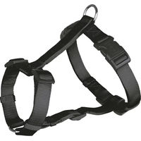 Produktbild von Trixie Classic Hundegeschirr H-Geschirr aus Nylon in Schwarz Größe XS