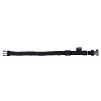 Produktbild von Trixie Classic Hundehalsband aus Nylon in Schwarz Größe XS