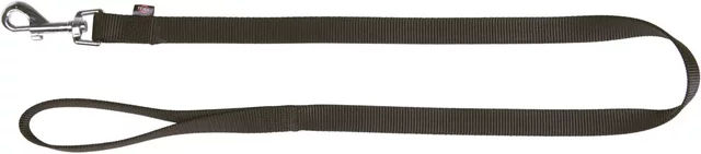 Produktbild von Trixie Classic Hundeleine aus Gurtband Schwarz 120 cm