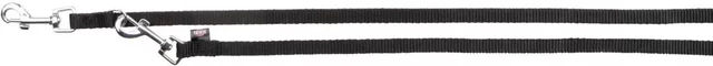Produktbild von Trixie Classic Hundeleine aus Nylon in Schwarz XS wasserabweisend
