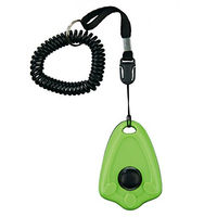 Produktbild von Trixie Clicker für das Hundetraining mit Spiralschlaufe für das Handgelenk aus Kunststoff