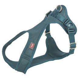 Produktbild von Trixie Comfort Soft Touren-Geschirr für Hunde in Petrol Größe S