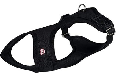 Trixie Comfort Soft Touren-Geschirr für kleine Hunde Schwarz Größe S–M – Bild 1 von 2