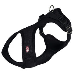 TRIXIE Comfort Soft Touren-Geschirr für kleine Hunde Schwarz Größe XS – Bild 1 von 7