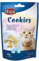 Trixie Cookies mit Lachs und Catnip für Katzen 6x50g - 6 x 50 g – Bild 1 von 1